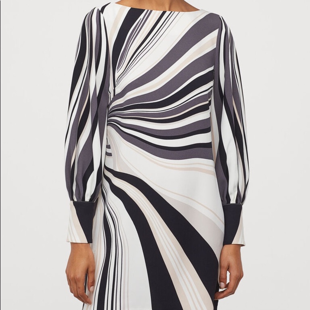 Brand New H&M x Richard Allen Dress